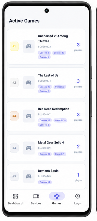 Alert Logs Screen