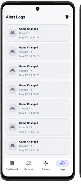 Device Management Screen